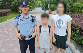 南岗警方连续三天暖心救助三名走失儿童 守护平安显担当