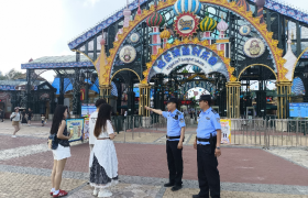 一景一策精准守护  冰城公安筑牢景区安全防线