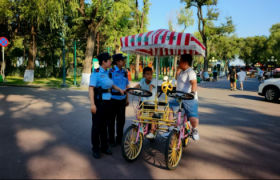 冰城公安：  守护每一处美景 更守护游在美景的你