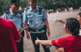 道外分局：以“心”护游 景中有“警”