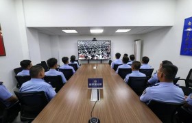 道外分局组织集中收看纪念中国人民  抗日战争暨世界反法西斯战争  胜利80周年大会