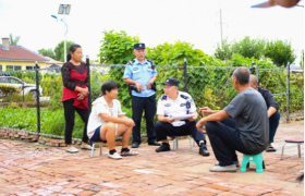 冰城公安：善治新枫景 和谐大格局