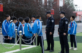 坚守护学岗 厚植为民情 冰城公安为莘莘学子撑起平安晴空