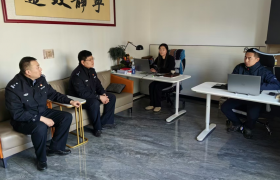 哈尔滨市公安局南岗分局经侦大队开展“春雷护企”活动筑牢企业安全防线