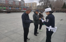 冰城公安：“警”力全开  为冰城交通“舒筋活络”