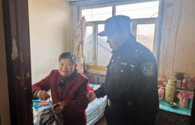 冰城转角的藏蓝身影 镌刻岁月的平安印记