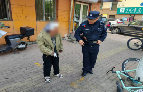 南岗民警紧急救助倒地老人，守护生命彰显警民深情