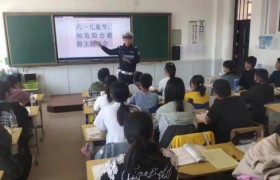 警暖童心 护航成长—宾县公安走进校园 送上安全“大礼包”