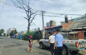 电线掉落成“拦路虎”，警民合力消除隐患