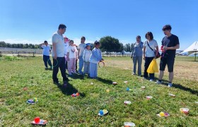 中国移动大庆分公司组织开展“幸福1+1”  员工秋游活动