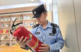 通河公安为“九小场所”进行“消防体检” 守护民生安全