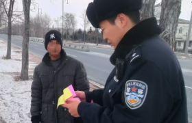 呼兰分局：织密冬季江面安全防线  巡逻防控显实效