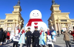 雪韵冰城擎盾护航  道里公安绘就冬季旅游平安画卷