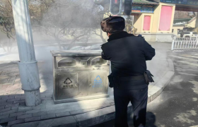 巡逻途中遇火情 民警秒变 “消防员” 及时除险保平安