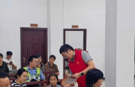 平安产险东阳支公司：金融安全与交通宣传走进何宅村