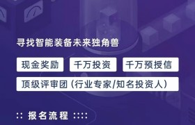 这个创业大赛能帮你找智能装备的投资人，报名仅剩不到一周时间！