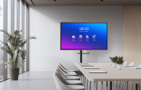 100寸会议平板怎么选？皓丽巨幕系列突破行业天花板