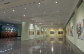 画布之上，看见土地与人：张路江油画展在浦城美术馆/范迪安美术馆开幕