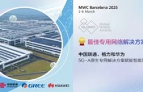 华为携手中国联通与格力荣获MWC25两项大奖