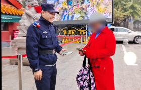 冰城巡逻民警暖心服务获赞  连续三日传递城市温度