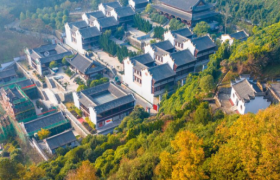 湖北秭归：屈原祠古建筑完成迁建后的首次修缮