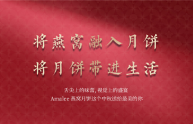 海洋美学X中秋团圆 | 艾玛琳燕窝月饼震撼发布​​