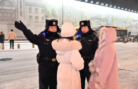 冰城公安：栉风沐雪守护平安出行路