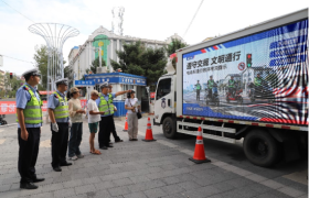 通河县公安局交通管理大队开展摩托车、电动车专项整治助力交通安全“打击月”
