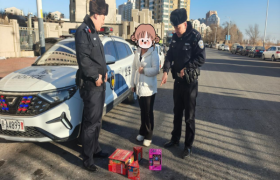 冰城公安“堵＋管＋劝”  筑牢烟花爆竹安全防线