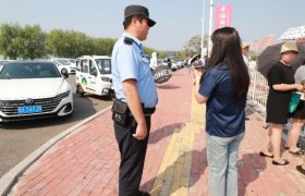 公安“警”心守护 全力护航中考