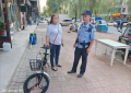 自行车丢失 民警火速找回受赞誉