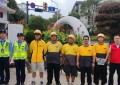 平安产险金华中心支公司：联合交警开展“两司两员”交通安全宣教活动
