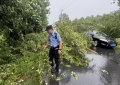 道外公安：逆雨而行 温情守护